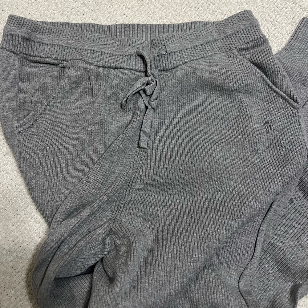 Tommy John Ribbed Cotton Joggers - Picture 3 of 5
